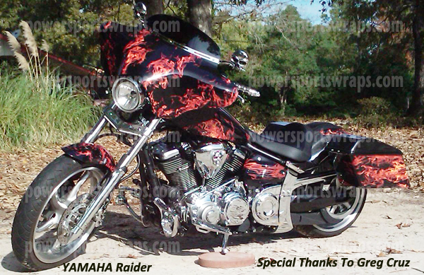 yamaha raider customized