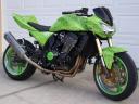 Lime Green Kawasaki Monster Bike