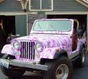 Pink Camo Jeep, Urban Pink Camouflage