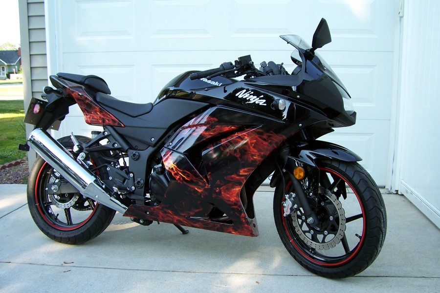 Kawasaki ninja online wrap