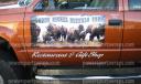 Wooden Nickel Buffalo Farm Truck Lettering from Sharper Images Graphics Erie, PA