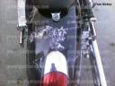 bike wrap on Kawasaki Vulcan motorcycle, applied by customer, DIY wraps