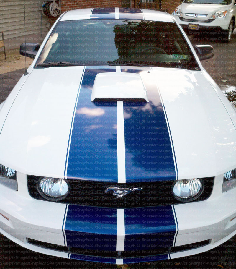 2011 Mustang GT Custom Racing Stripes, Produced & installed by Sharper ...