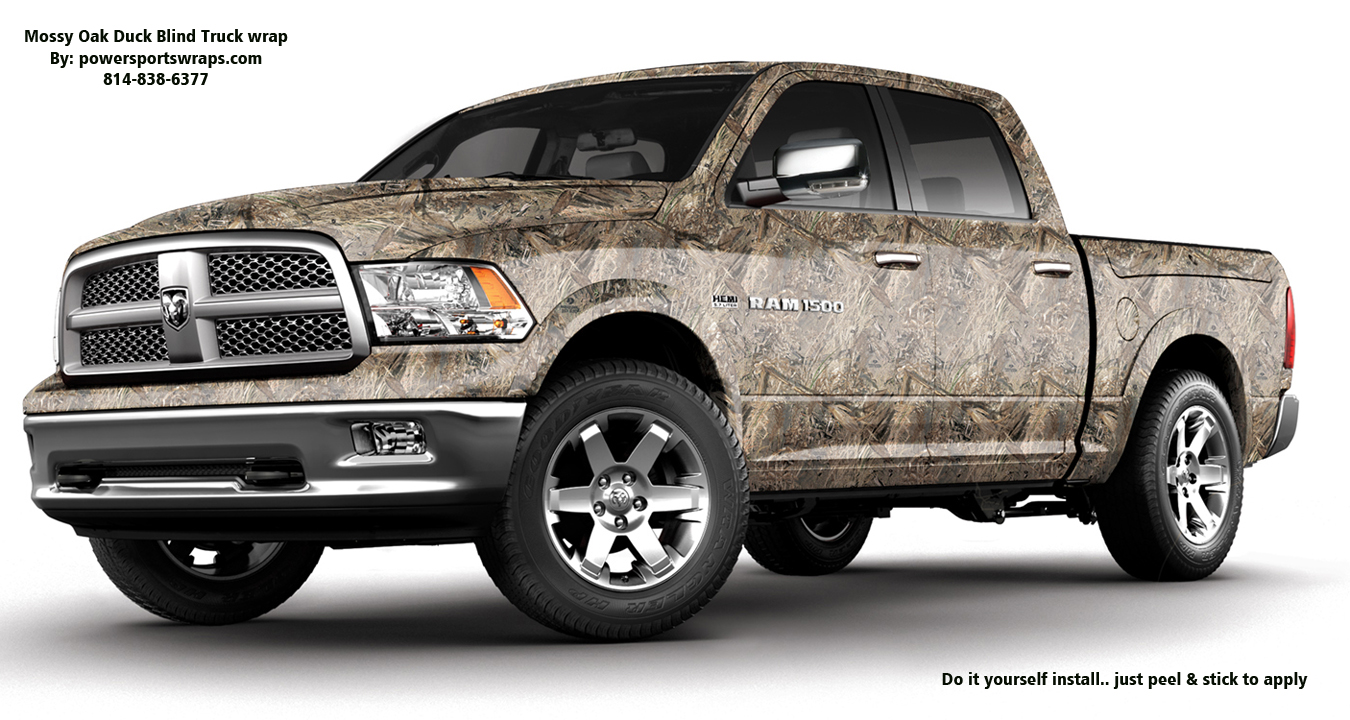 duck commander camo truck