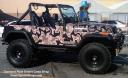Jeep Wrangler vinyl wrap - diamond plate desert camo by powersportswraps.com