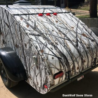 BushWolf Snow Storm camouflage wrapping film