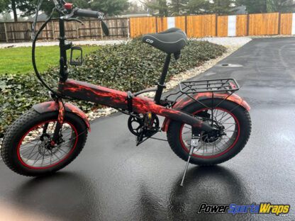 New Natrual Flame Bicycle wrap True fire