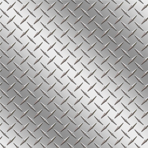 Diamond Plate Silver MTL-192-DPS