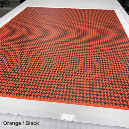 Hounds-Tooth-wrapping-film-Orange-Black