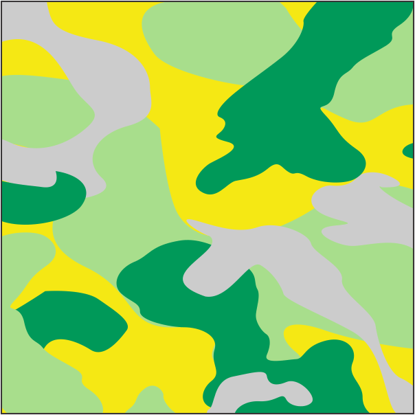 Yellow Green Urban Camouflage