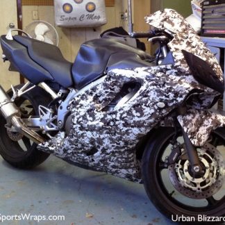 Urban Snow Blizzard Attack Camouflage