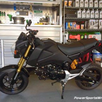 Honda Grom Matte Black Vinyl Graphics Kit