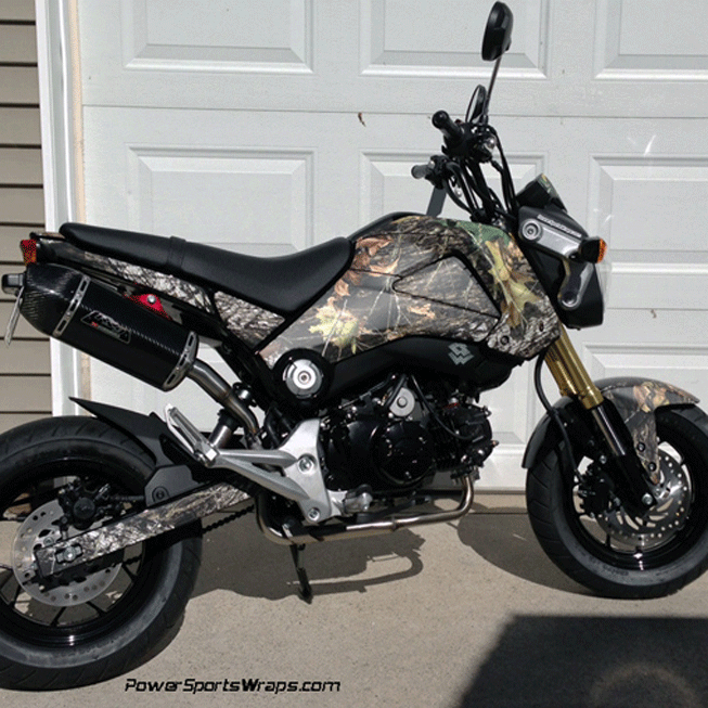 560-mossy-oak-camo honda grom decal kit