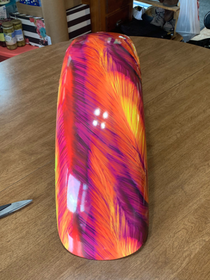 Feather-Wings wrap pattern