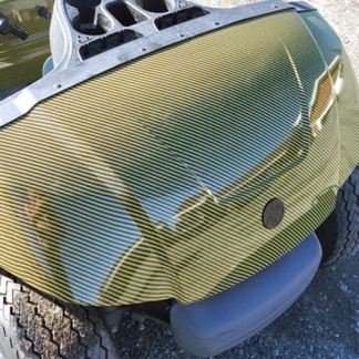 Carbon-Fiber-Yellow-black-vinyl wrapping film
