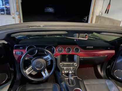 Deep-Red-Black-Digital-Carbon-Fiber-dash-wrap