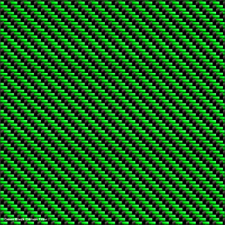 Green Black carbon fiber wrapping film pattern