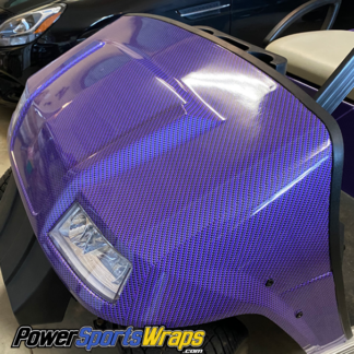 Purple-Black-Carbon-Fiber-full-body-golf-car-wrap