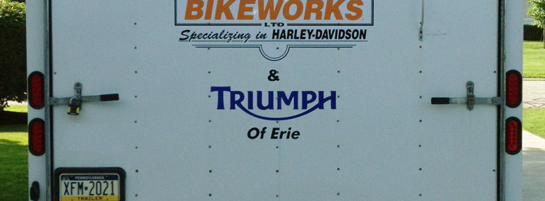 24 foot trailer graphics Triumph