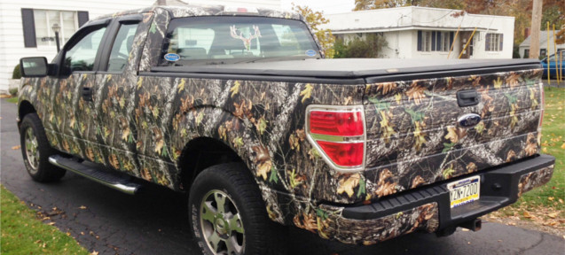 Mossy Oak Camo Wrap DIY