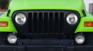 Jeep Wrangler Color Change Vinyl Wrap- Toxic Green